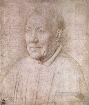 ヤン・ファン・エイク Painting - アルベルガティ枢機卿の肖像 ルネサンス ヤン・ファン・エイク